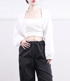 Relive Round Bolero Cardigan