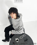 LM LOGO HOOD T