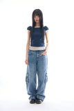 Blooming puff slim tee