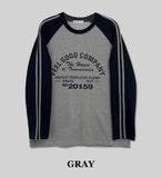 Track Line Two Tone Long Sleeve