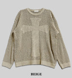 Summer Cross Punching Knit