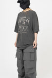 Bez Dyed Washed Half-Sleeve T-Shirt