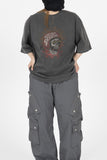 Fire Skeleton Short Sleeve T-Shirt