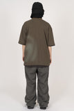 Half Punk Tone Boxy Short Sleeve T-Shirt