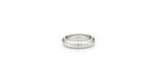 Champagne Full Moon Silver (M) Matte Slim Ring M