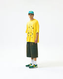 [AG] Double Pocket Color Mix Half Pants