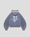No.20 PARAGRAPH BANNER ZIP HOODIE