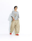 [AG] Herringbone Fatigue Balloon Pants