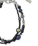 Black Light Beads Layered Bracelet