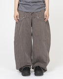 Doubling Pigment Wide Pants