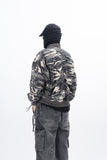 Ricot Shirring Camo MA-1 Jumper