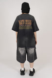 Lunius Washing Denim Half Pants
