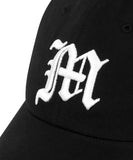 GOTHIC M LOGO BALL CAP