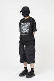 Dart Nylon Bermuda Pants