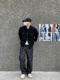 Compact trucker jacket