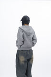 Idos Hooded Knit Zip-up