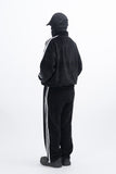 Stua Velour Velvet Set-Up Sweatpants
