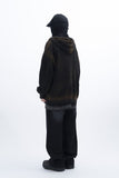 Temps Rare Washing Hooded Zip-Up