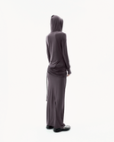 Layering Draped Maxi Skirt
