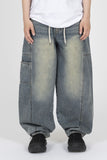 Unraveled Carpenter Banding Denim