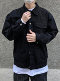 Compact trucker jacket