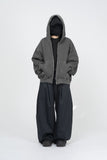 Jibany Dart Snap Wide Balloon Pants