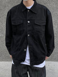 Compact trucker jacket