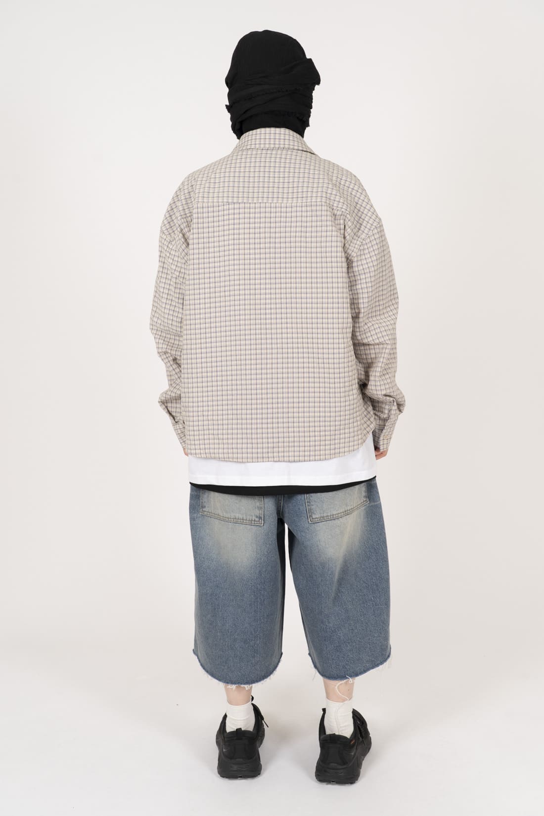 【oan】Lune check shirt Oakley 90s Plaid LS Shirt - Pacific/Mist/Sulfid Check