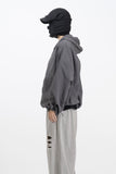 Basic Windbreaker Hooded Jacket