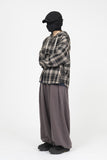 Peko Hooded Check Shirt