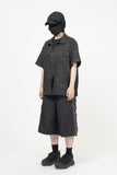 Sedici side shirring bermuda pants