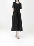 Salmon Smoke Linen One Piece