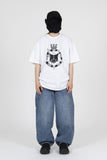 Black 666 Cat Short Sleeve T-Shirt