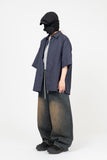 Abor Patch Carpenter Wide Denim