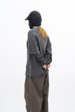 Lou Pigment Camo Layered Long Sleeve T-Shirt