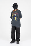 Crack Vintage Washing Short Sleeve T-Shirt