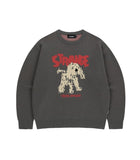 STRANGE PUPPY KNIT SWEATER