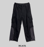 Under Two-Tone Nylon Cargo Pants