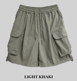 Nylon Cargo Bermuda Pants