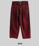 Crazy Dying Red Denim