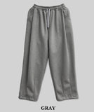 Deep Side Tuck Sweatpants