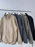 Daily Nylon Fleece Zip-Up