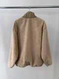 Daily Nylon Fleece Zip-Up