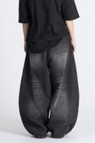 Wixo Wide Washed Denim