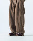 Stripe Two Tuck Wide Pants