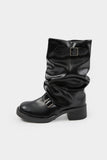 Sable two buckle warmer middle boots