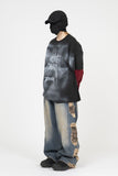 Caron Dirty Layered Long Sleeve T-Shirt