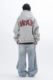 Vintage UK Fleece Hooded Zip Up