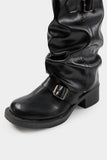 Sable two buckle warmer middle boots