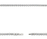 Essence Silver (W) Crown Tennis Bracelet 3mm